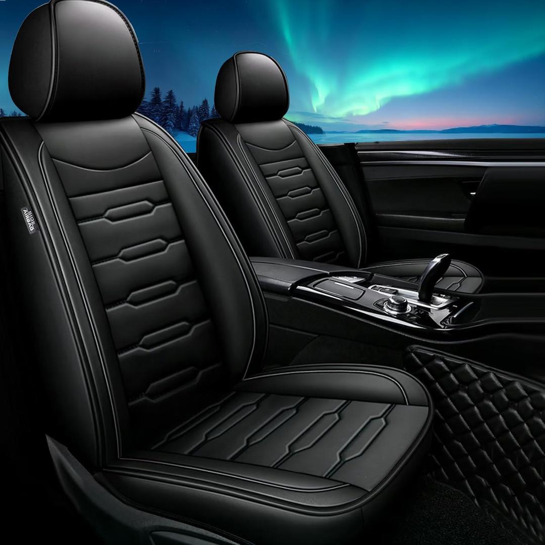Car Seat Covers Fit for Honda Odyssey 2018-2025 2026 7-Seater Waterproof Premuim Faux Leather, Wear Resistant, Scratch Resistant, Airbag Compatible, Interior Accessories Seat Protector