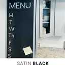 Magnetize-It! Magnetic Chalkboard Paint (Water Based)  Satin Black Deco Color Extra Strong and Sustainable, All-Purpose Interior 1L