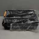 Under Sink Organizer, 2 Packs 2 Tier Under Sink Organizers and Storage, Slide out Pull out Cabinet Organizer Shelf, Metal Sliding Drawer for Kitchen Bathroom Pantry Cabinet Closet Organization Rack (Black)