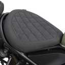 Rider Comfort Solo Seat Driver Saddle for Honda Rebel 500/300 2017-2026