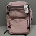 Taygeer 18 x 14 x 8 Inches Personal Item Bag, Travel Personal Item Bag with Water Bottle Pocket & Shoe Pouch, TSA Approved Under Seat Carry on Backpack Fits 15.6 inch Laptop for Women Airplanes, Pink