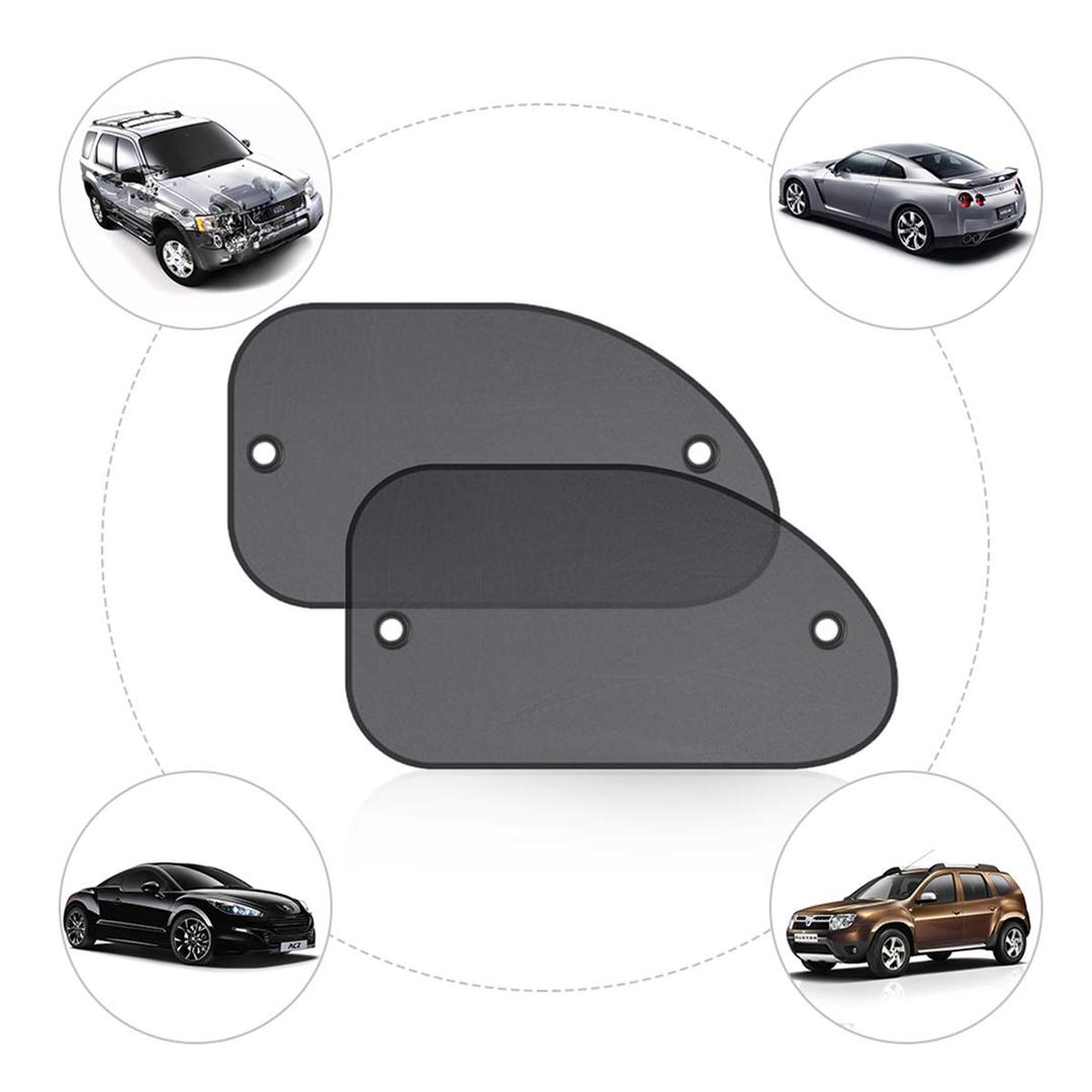 Car Window Shade 2 Pcs, Sun Shade Protector, UV Rays Protection, Side Window Shade, Windscreen Sundshade, Fit Most Vehicles, Car