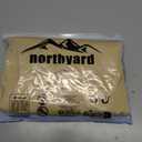 NORTHYARD Mens Casual Cotton Shorts 9 Inch Hybrid Golf Work Board Shorts with Zipper Pockets Quick Dry (Beige, L)