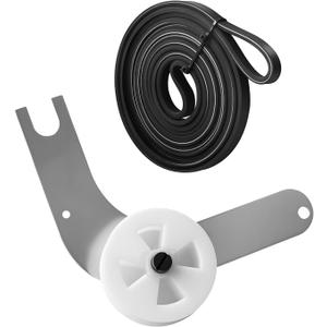 134793511 Dryer Idler Pulley & 137315300 Belt Assembly for Frigidaire Electrolux Kenmore Crosley White-Westinghouse, Replace 134793500 134793512 7134793500 4960127 AP6996178 PS16227173 EAP16227173