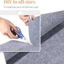 Cat Scratching Mat, Trimmable DIY Self-Adhesive Anti Scratch Furniture Protector, Climbing Wall Carpet, Couch Protector, Scratcher Scratching Pad Post Replacement (Light Grey, 118.1"x15.8")