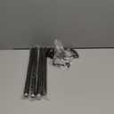 Lootkell Bronze Curtain Rods for Windows 48 to 84 Inches Adjustable Length Heavy Duty 7/8" Diameter Brown Window Curtain Rod with Decorative Finials for Outdoor Farmhouse Bedroom Kitchen Living Room (36"-88"|1 Pack)