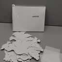 Harloon 100 Pcs Dove Pigeon Paper Cutouts 5.5'' 3.5'' Pentecost White Dove Bulletin Board Classroom Decorations Accents Cut Outs DIY Crafts with 100 Pcs Glue Point for School Party