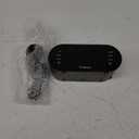 Timex Alarm Clock for Bedroom with FM Radio and 10 Station Presets, Clock Radio with Dual Alarms, USB Charger, Large Display, Sleep Timer, and Snooze  Black (T232B)