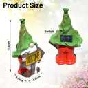 Solar Garden Gnomes Outdoor Garden Decor with Solar LED Light, Yard Graden Gnomes Decorations for Patio Lawn, Gifts for Mom, Gnomes Gifts for Women (Gnomes)