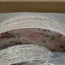 200pcs Floral Paper Plates Napkins Set,50set Disposable Wildflower Plate and Napkin for Spring Party,Bridal Shower,Wedding,Baby Shower,Birthday,Easter and Mothers Day Decorations