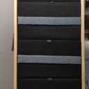 Wooden Dog Ramp for Bed - 5 Level Adjustable Ramp for Dog Doulbe Anti-Slip Pet Ramp with Rails