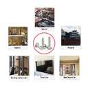 #61 Truss Head Sheet Metal Screws Self Tapping Screws Wood Screws Phillips Drive 304 Stainless Steel, 50PCS