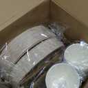 Pajean 350 Pcs Thanksgiving Oval Paper Plates Set with 12 inch Disposable Pumpkin Oval Plates Fall Harvest Heavy Duty Paper Dinnerware Set for 50 Guests Thanksgiving Fall Party Supplies(Gold)