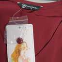 PRETTYGARDEN Women's Summer Maxi Dresses 2026 Trendy Casual Button V Neck Ruffle Cap Sleeve Long Flowy Spring Pleated Dress Medium