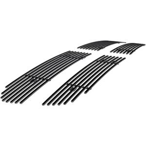 APS Compatible with Ram 1500 2013-2018 & 19-21 1500 Classic Honeycomb Style Only Main Upper Stainless Steel Black 8x6 Horizontal Billet Front Grill Grille Insert D65919J