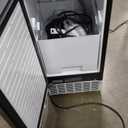 VEVOR Under Counter Ice Maker Machine, 80 Lbs/Day Stainless Steel Built-in Ice Maker with Drain Pump Reversible Door, 26lbs Storage Freestanding Ice Maker for Commercial Home Kitchen