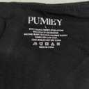 PUMIEY Women's Sweetheart Neck Long Sleeve Bodysuit Slimming Body Suit Going Out Tops Smoke Cloud Pro Collection (Large, Jet Black)