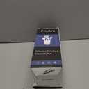 Coukre Silicone Kitchen Cooking Utensils Set with Holder  Heat-Resistant, Food-Grade Kitchen Tools, Spatula, Spoon & Gadgets for Non-Stick Pans, Dishwasher Safe (14, DarkBlue)