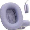 Purple Replacement Earpads Compatible with AirPods Max with Breathable Mesh Fabric, Memory Foam& Gel (2024 Purple)