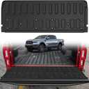 TripleAliners Truck Mat Compatible with 2019-2023 Ford Ranger Accessories, Tailgate Mat Custom Fit All Weather Protection Pickup Liner