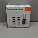 KOIOS Smoothie Blender, Max 1000w Personal Blender for Shakes and Smoothies, 12Pcs Coffee Grinder and Countertop Blenders Combo for Kitchen, Portable Smoothie Blenders with 2x22 oz To-Go Cups, Non-BPA