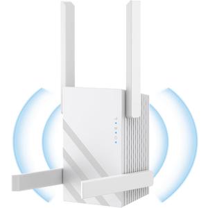 2025 WiFi Extender Signal Booster, WiFi Repeater Dual Band 5GHz/2.4GHz, 1200Mbps WiFi Booster with Ethernet Port Compatible for More Devices