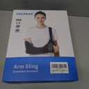 VELPEAU Arm Sling Shoulder Immobilizer for Women and Men, fit Left or Right Arm - Rotator Cuff Support Brace - Medical Sling for Shoulder, Clavicle, Elbow Injury (Comfort type, 2X-Large: Bust 47-53) (2X-Large (Pack of 1))