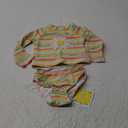 Gerber Baby Girls Toddler Long Sleeve One Piece Rashguard Swimsuit, Yellow Fruit, 18 Months