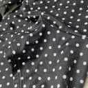 Women Two Piece Rash Guard Sets UPF50+ Swim Dress with Shorts Black/White, Size: L