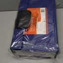 Smead Portable Expanding File Box, 19 Pockets, Blank Tabs, Printed Labels, Latch Closure, Legal Size, Blue (70806)