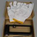 Adjustable Sheet Metal Hole Cutter w/ 2 Drill Bits, 2 to 12" Sheet Metal Hole Saw Circle Cutter for Duct/HVAC/Ductwork/Roofing/24ga Steel and 26ga Stainless