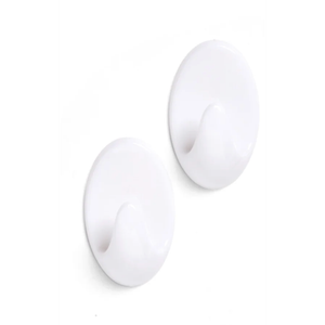 Oval Adhesive Hooks 3 Pack