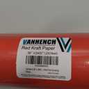 Vanhench 30" x 2400" (200') Red Kraft Paper Solid Color, Art Kraft Paper for Birthday or Mothers Day Gifts, Bouquet Flower Crafts Packing, Red Construction Paper, Poster Bulletin Board
