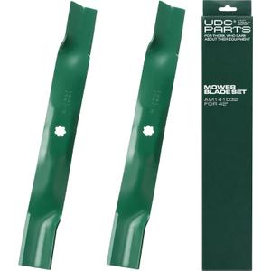 UDC Parts AM137327 High Lift Mower Blades John Deere 42 Inch Replacement