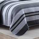 Nautica - Queen Quilt Set, Cotton Reversible Bedding, Bedding Set for All Seasons (Ardmoore Grey, Queen)