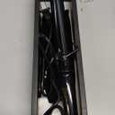 Lanvier 1 Inch Extra Long Hair Curling Iron with Ceramic Tourmaline Barrel, Professional Hair Curler up to 450F with Dual Voltage for Worldwild Use, Hair Waving Style Tool for Girls&WomenBlack