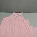 FARORO Sleeveless Long Dress for Women Boho Halter Maxi Sundress Casual Loose Dresses Split Cover Up Gown with Pockets Size XXL