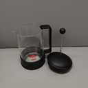 Bodum 51oz Brazil French Press Coffee Maker, High-Heat Borosilicate Glass, Black - Made in Portugal