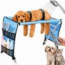 Pet Grooming Hammock for Small Dogs with Stand, Dog Bathing Hammock