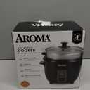 Aroma Housewares ARC-363-1NGB 3 Uncooked/6 Cups Cooked Rice Cooker, Steamer, Multicooker, 2-6 cups, Black