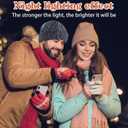 Fisherman Beanies for Men Women,Beanies Hats Men Women,Reflective Beanie for Women Men