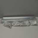 22 Inches Drawer Slides - 10 Pairs Soft Close Drawer Slides Heavy Duty Side Mount Ball Bearing Brushed Nickel Drawer Rails with Mounting Brackets, Silver