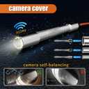 Sewer Camera with 512Hz Locator 100FT 7MM Drain Pipe Inspection Camera
Self-Leveling 32GB Card Borescope with light 9'' DVR 1080P 5X Zoom Distance Counter Drain Camera with Locator