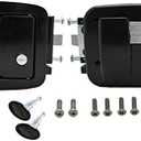AP Products 1212.1215 013-257 Standard Bauer RV Entrance Door Lock, Black