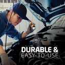 EVEREADY LED Flashlights (4-Pack), Bright Flashlights for Emergencies and Camping Gear, Flash Light with AA Batteries Included, Blue/Yellow (4-Pack)