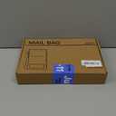 Indoor Wall Mount Mail Catcher Bag Door Slot Post Box Basket Mail Boxes Organizer Security White