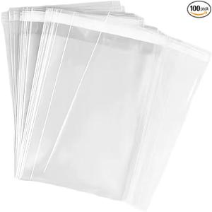 9x12 Clear Cellophane Self Adhesive ackaging Begs