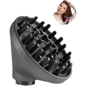 Upgraded Diffuser for Dyson Airwrap Styler, Hair Dryer Diffuser Nozzle Attachment for Dyson for Airwrap HS01 HS05 HS08