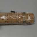 Bamboo Blinds for Interior Windows, Custom Bamboo Shades for Indoor Windows, Roller Shades for Indoor Window and Outdoor Patio, Decks, Porches, Backyards (36"W x 72"H)