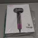 SHRATE Professional High Speed Ionic Hair Dryer | Ultra-Fast Drying | 500 Million Negative Ions | Low Noise | 160000 RPM | Compact Blow Dryer with Magnetic Diffuser for Faster Drying All Hair Types (Grey)